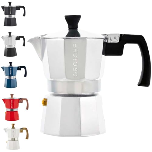 Milano Stovetop Espresso Maker Moka Pot 3 espresso Cup