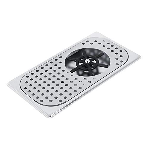 Cup Washing 114mm Diameter 201 Stainless Steel Machine Rinser Pitcher Drain and Drip Tray for Bar Coffee Shop G1