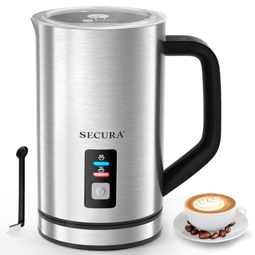 Milk Frother Stainless Steel 8.4oz