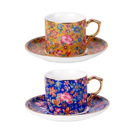 Tea Cup and Saucer (2 Count)