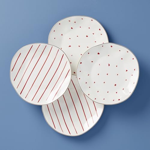 896840 Garnet Bay Dessert Plates (4 Count)