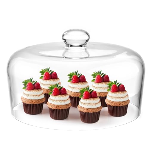 11 Inch Glass Cake Dome Cover