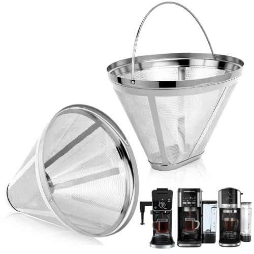 Stainless Steel Permanent Coffee Filter for Ninja Dual Brew Coffee Maker