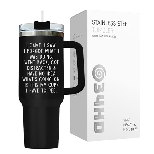 Dumpster Fire This Little 40 oz Tumbler with Handle