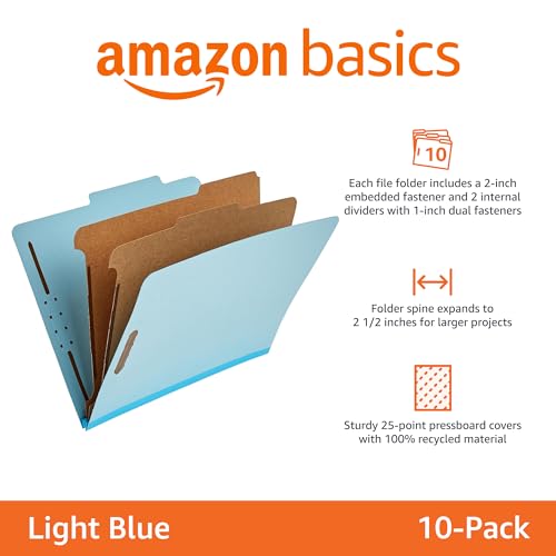 Classification Folder with Prongs (10 Count)