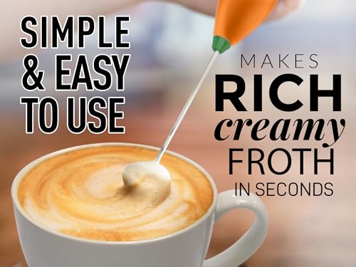 Zulay Powerful Milk Frother for Coffee with Upgraded Titanium Motor