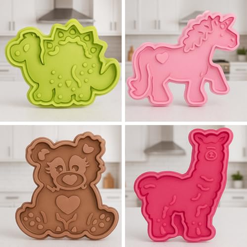 Animal Cookie Cutters (4 Count)