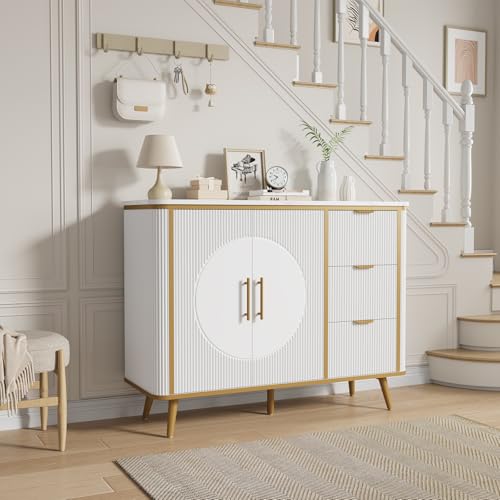 47.3" Modern Buffet Cabinet with Storage