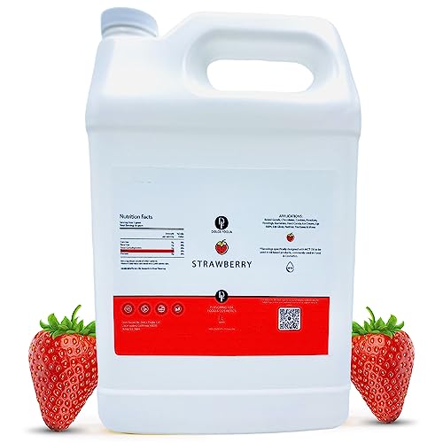 Strawberry Extract 1 Gallon (128 Fl Oz)