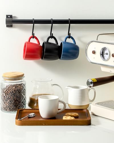 Ceramic Espresso Cups Set (4 Count)
