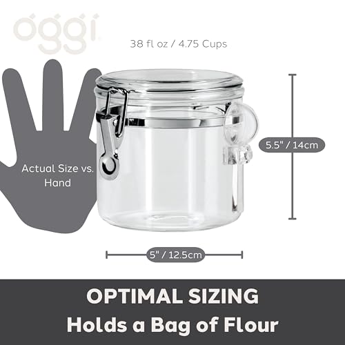 Clear Canister Airtight 38oz