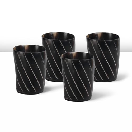 Viking Horn Shot Glasses Set of 4 (4 Count)
