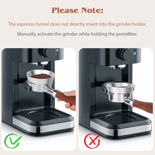 58mm Magnetic Aluminum Espresso Dosing Funnel for 58mm Portafilter