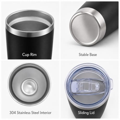 20oz Stainless Steel Insulated Tumblers Bulk (12 Count)