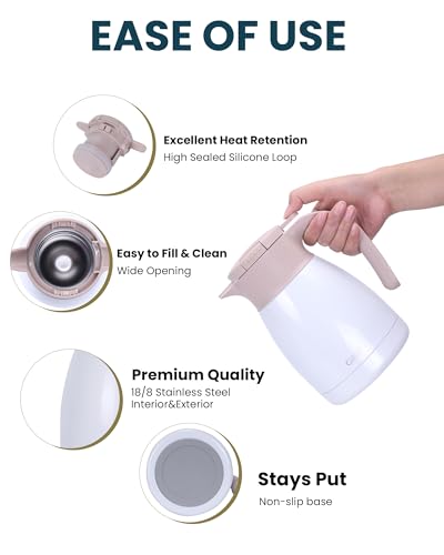 1L 34Oz Thermal Coffee Carafe