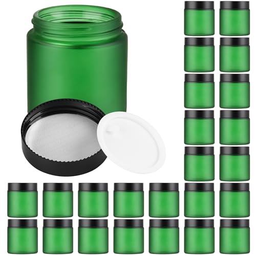 Glass Jars with Lids (24 Count)