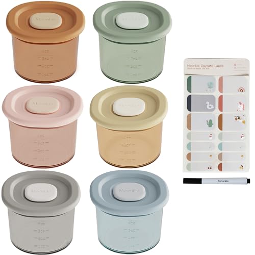 Silicone Baby Food Containers (4 Fl Oz)