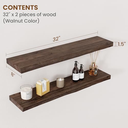 Floating Shelves for Wall Decor (2 Count)