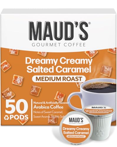 Salted Caramel Flavored Coffee Pods (50 Count)