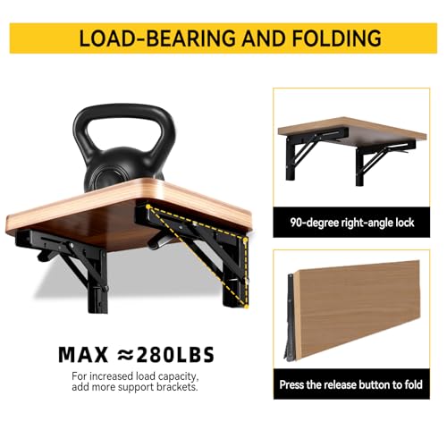 Folding Shelf Brackets (2 Count)