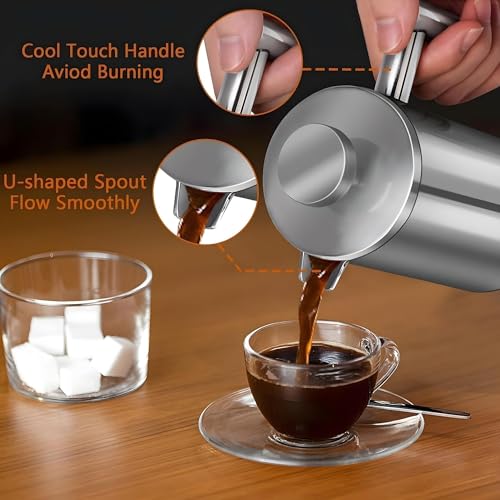 Small French Press Coffee Maker 1 Cup
