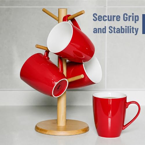 BTaT Porcelain Coffee Mugs Set