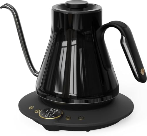 Gooseneck Electric Kettle with ±1℉ Temperature Control 0.9 Liter