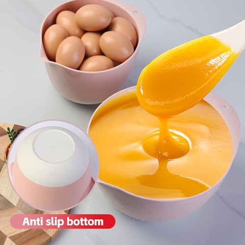 3 Small Mixing Bowls Set with Lids