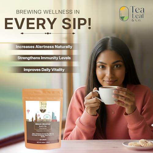 English Breakfast Black Tea Loose Leaf (3.52 Ounce)