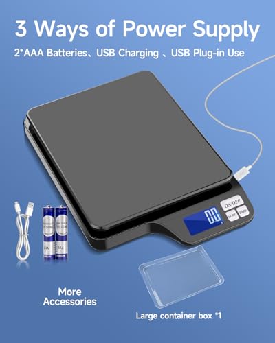 Large 5kg 11lb Kitchen Scale with 0.1g