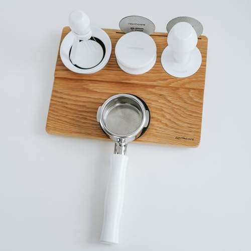 Tamping Mat Natural OAK Espresso Tamping Station