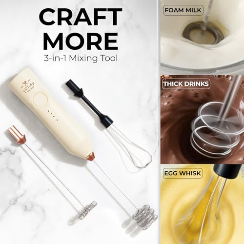 Rechargeable Milk Frother Handheld