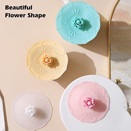 Rose Silicone Cup Covers (4 Count)