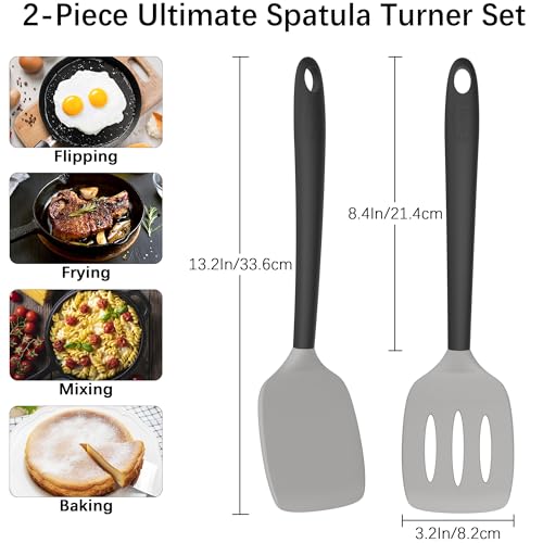 2 Pack Silicone Spatula Set (2 Count)