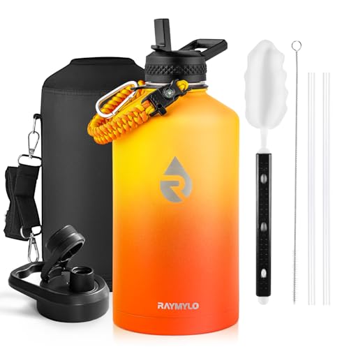 One Gallon Water Bottle Insulated 128 oz