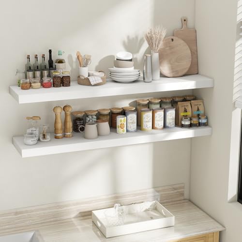 55 Inch Fireplace Mantel Shelf (2 Count)