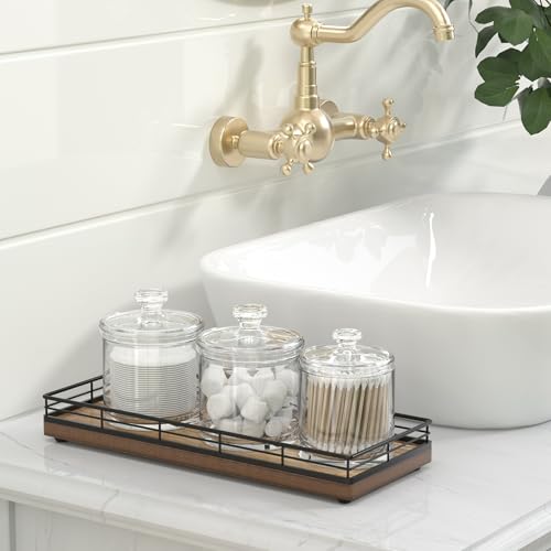 Acacia Wood Bathroom Vanity Tray