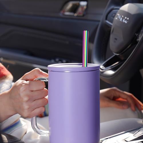 8PCS Stainless Steel Straws Fit for 40oz Stanley Tumblers (8 Count)
