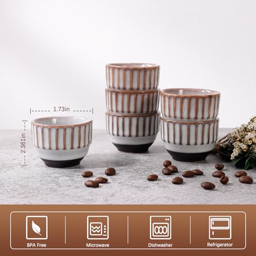 Ceramic Espresso Cup set of 6 (6 Count)