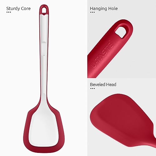 Silicone Turner Spatula Set of 2 (2 Count)
