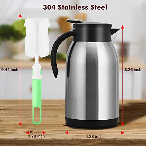 40oz Stainless Steel Thermal Coffee Carafe Dispenser