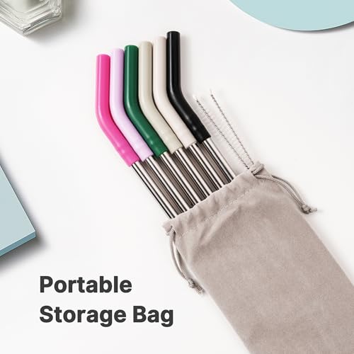 Metal Straws Reusable for 40 oz Stanley