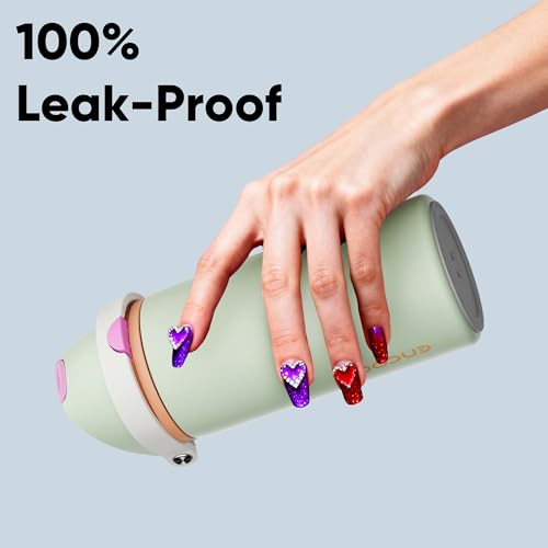 Insulated Water Bottle with Straw