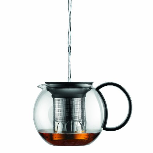 34oz Assam Glass Tea Press with Stainless Steel Filter