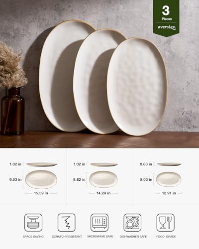 Serving Platters Set of 3 Sizes