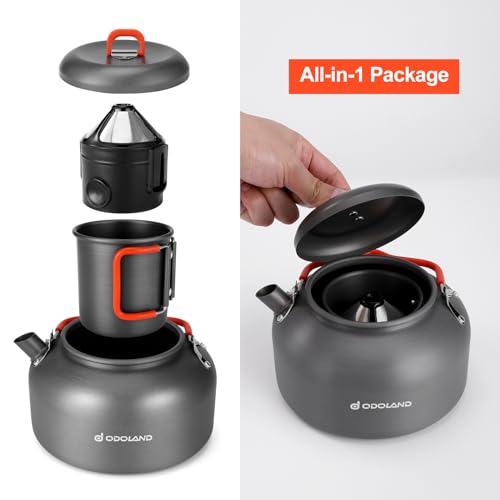 1.2L Camping Coffee Pot Camp Coffee Makers (3 Count)
