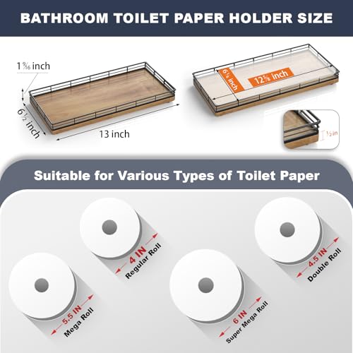 Bathroom Toilet Tank Tray