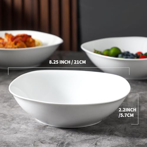 4pcs Large Pasta Bowls (4 Count)