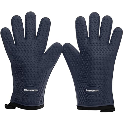 S Silicone Smoker BBQ Gloves (2 Count)