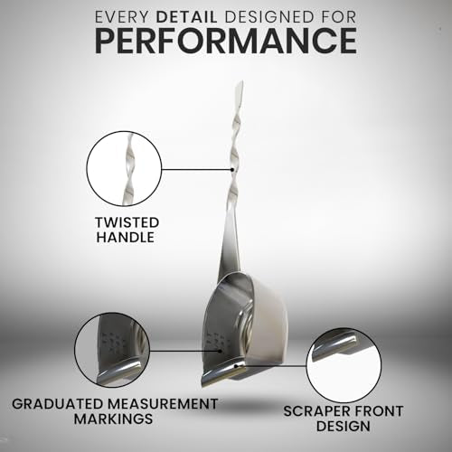 Twist Coffee Spoon Stainless Steel Long Handle Espresso Scoop